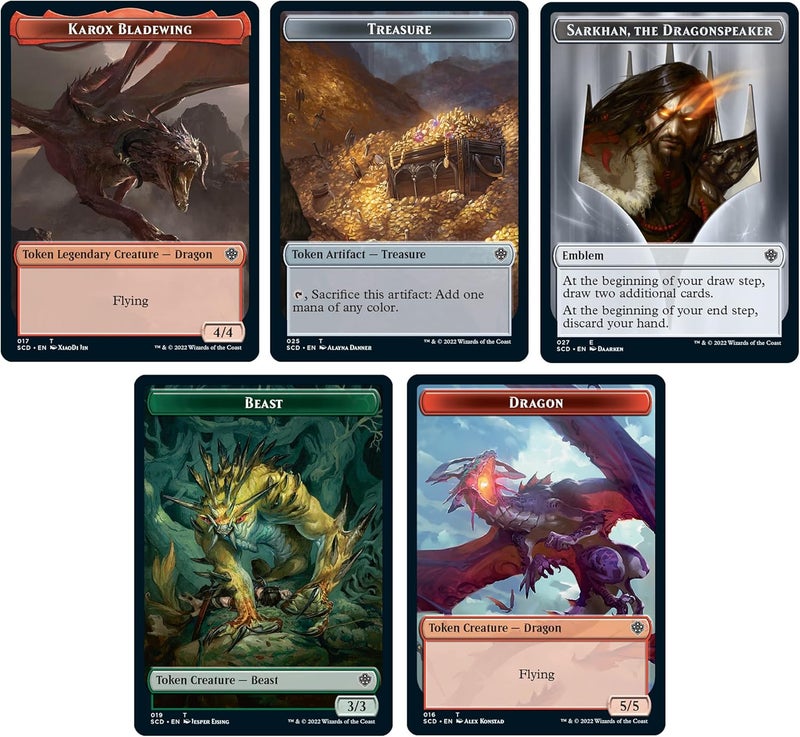 Magic the Gathering Starter Commander Deck – Draconic Destruction (Red-Green) | Ready-to-Play Deck for Beginners and Fans | Ages 13+ | Collectible Card Games - Image 3
